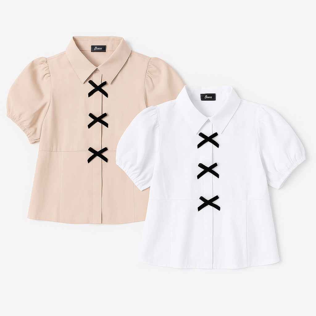 43736T BLUSA MARCA MILK HONEY COLOR CREMA