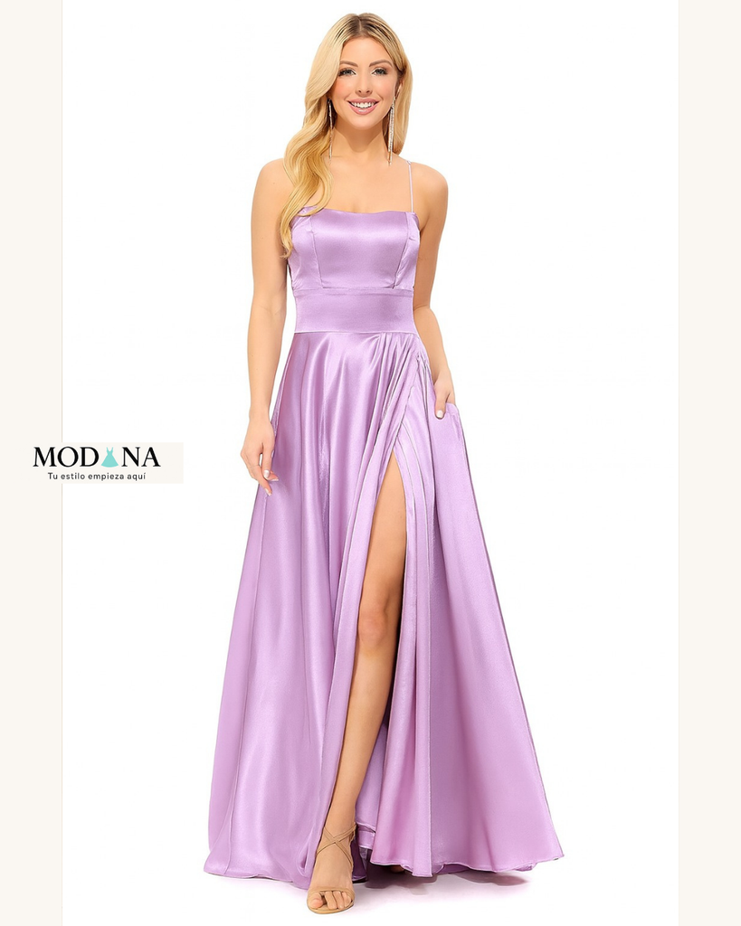 CA1053 VESTIDO MARCA CAPRICHO COLOR LILA