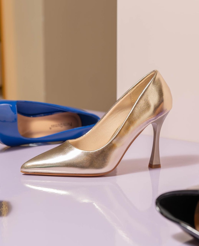 88792 PIERRE STILETTO DORADO METAL