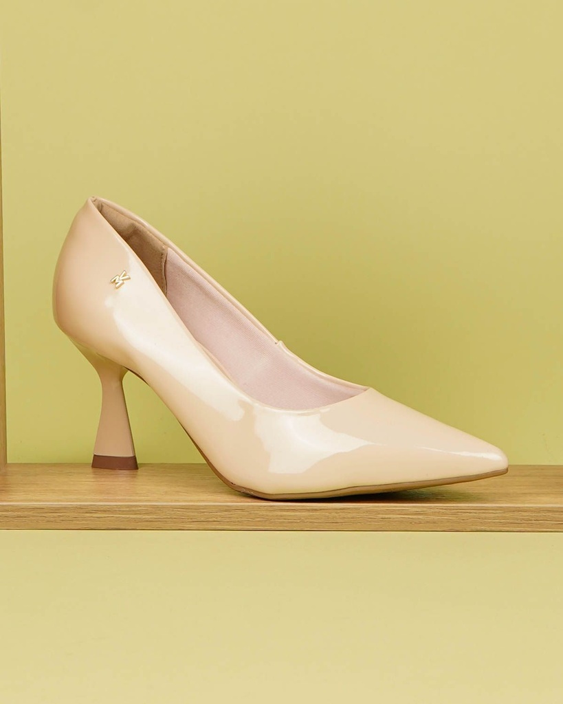 145010 VIAMARTE STILETTO VAINILLA VERNIZ 