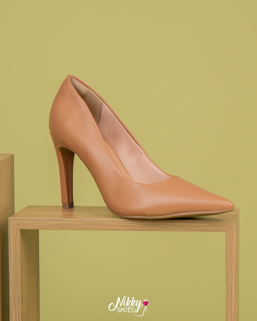 045001 VIAMARTE STILETTO CAMEL NAPA 