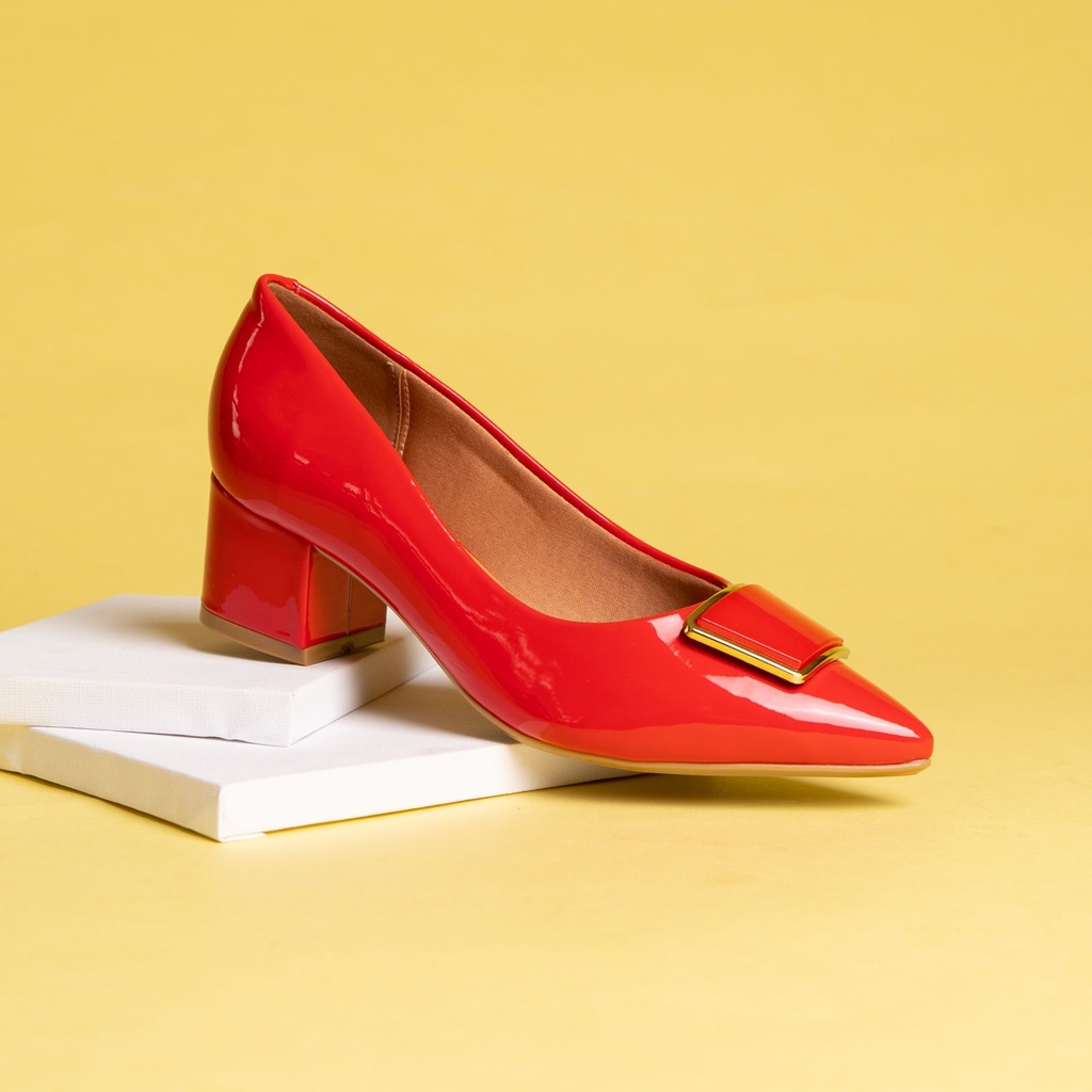 1220.364 VIZZANO ZAPATO ROJO VERNIZ  