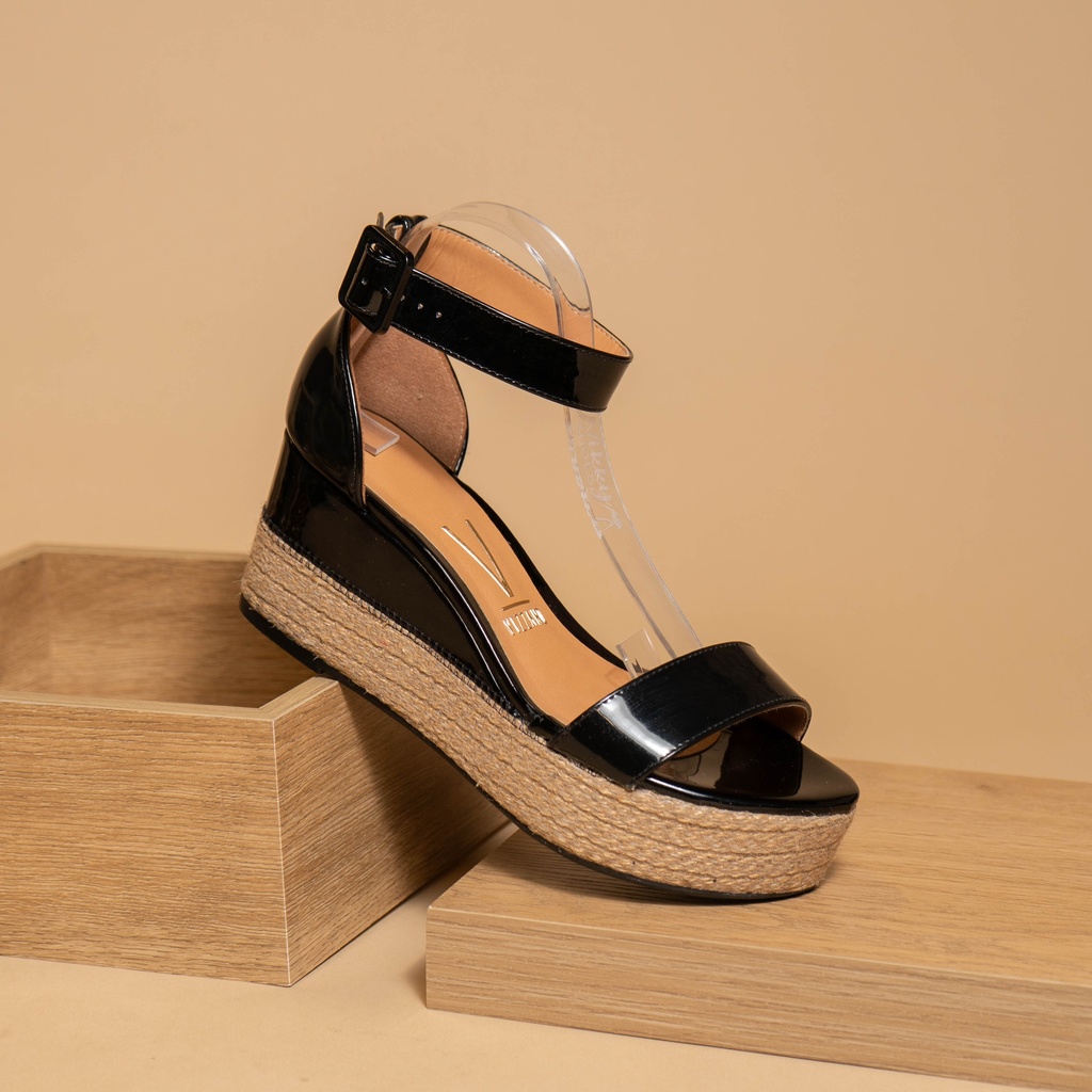 6407.103 VIZZANO TACON CORRIDO NEGRO VERNIZ