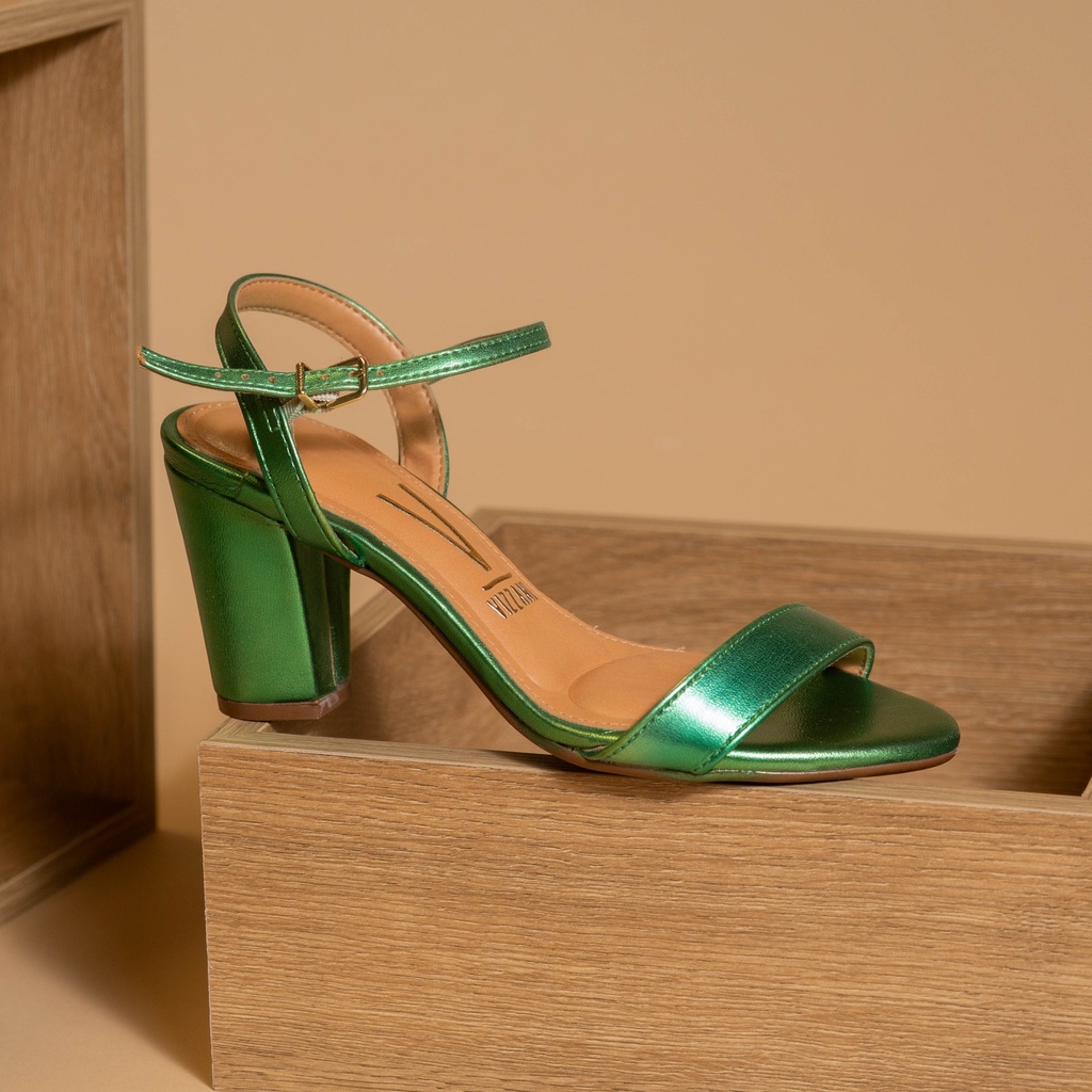 6262.1214 VIZZANO SANDALIA VERDE METALIZADO
