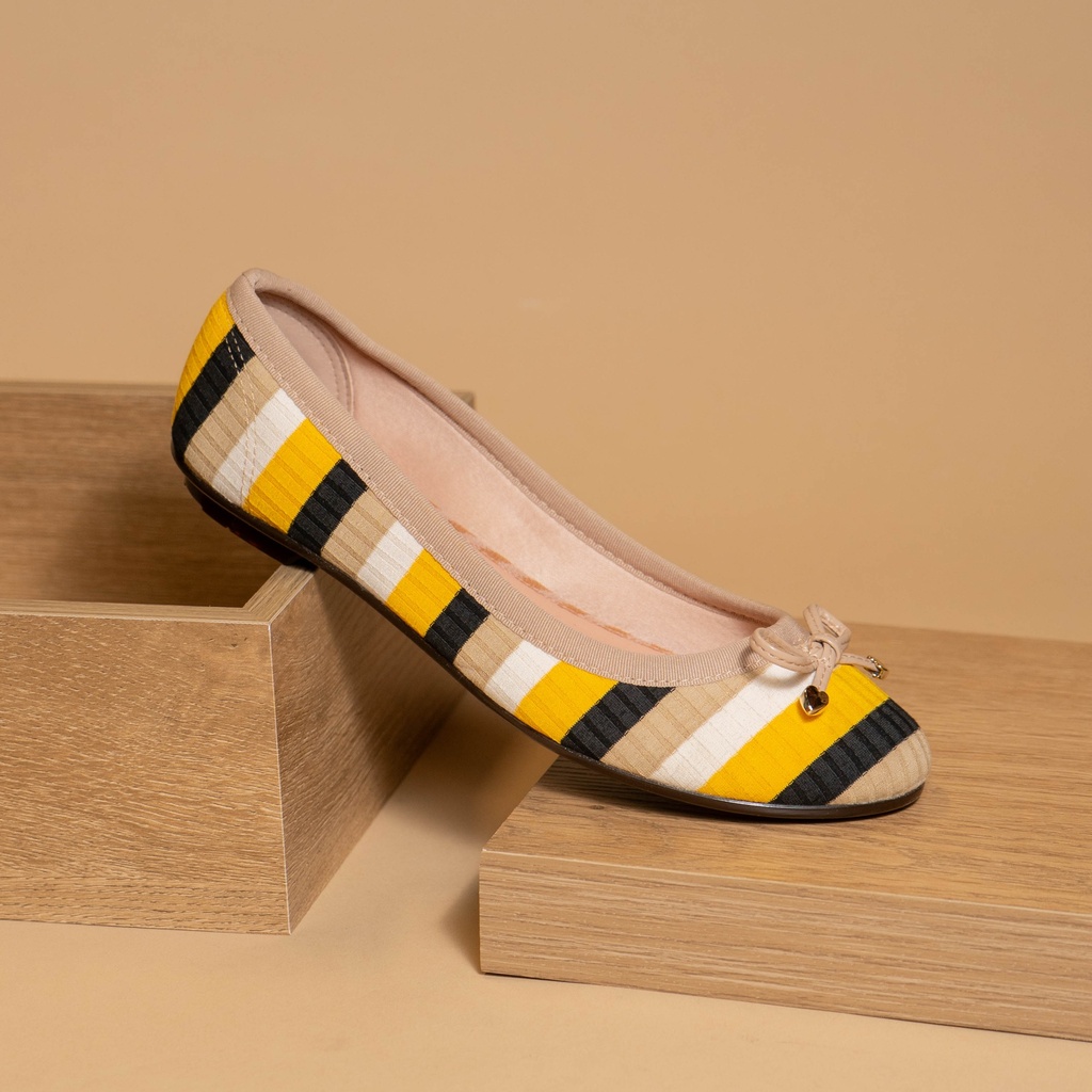 5314.506 MOLECA FLAT BEIGE MULTI RAYAS