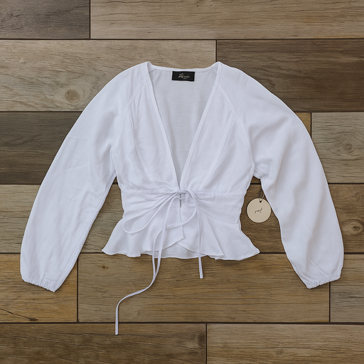 39828T BLUSA MARCA MILK HONEY COLOR BLANCO