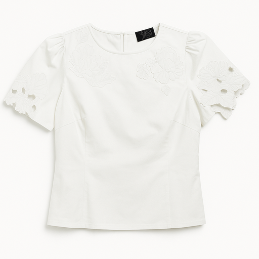 43647TL BLUSA MARCA MILK HONEY COLOR CREMA