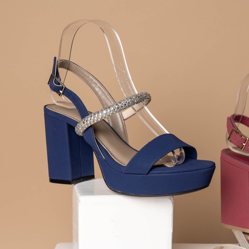 141016 Viamarte Sandalia Azul Nobuck