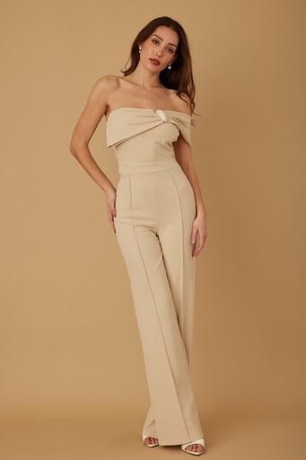 JP82310 VALENTINE ENTERIZO BEIGE