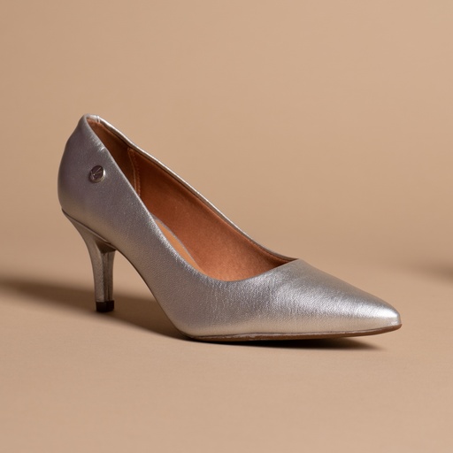 1185.702 VIZZANO ZAPATO PLATA METALIZADO