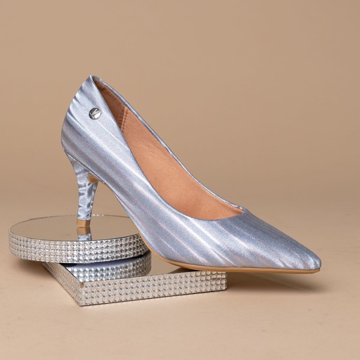 1185.1302 VIZZANO ZAPATO PLATA SHINE METAL DUBAI 